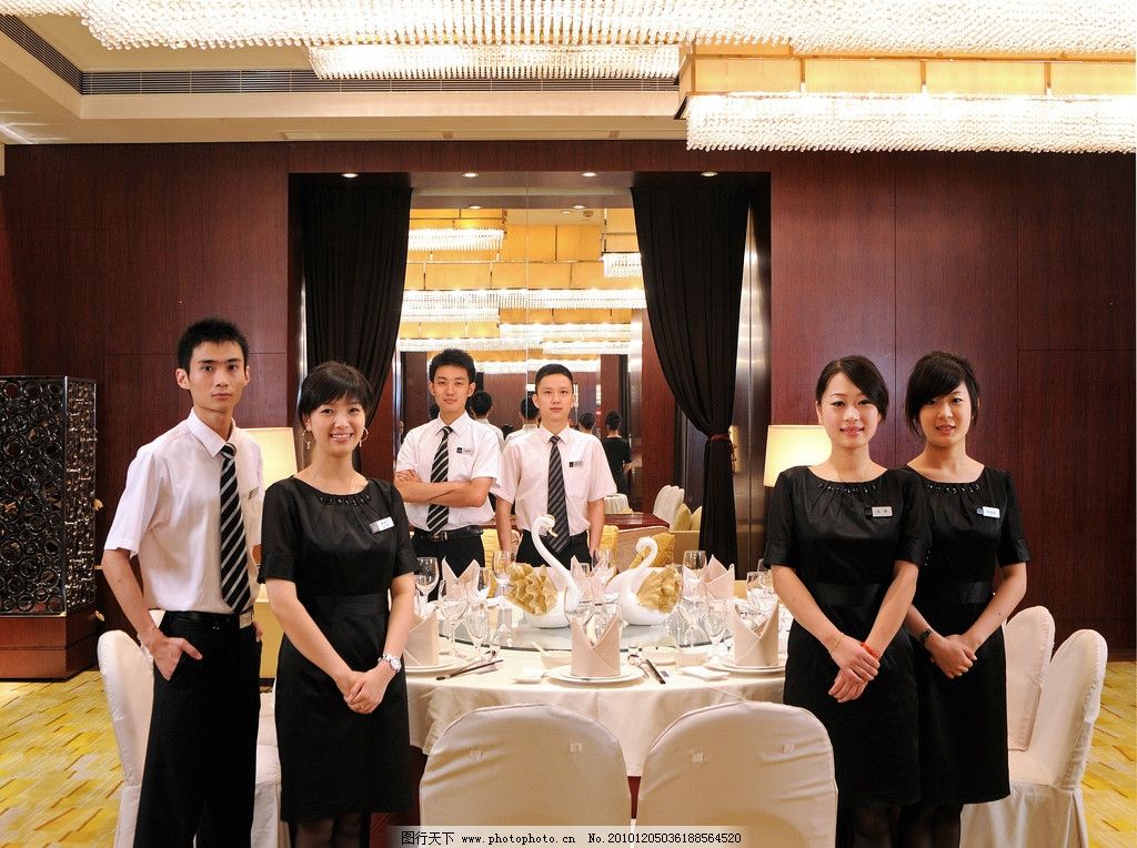 餐飲豪華團隊 彰顯專業(yè)與品質(zhì)的服務(wù)形象